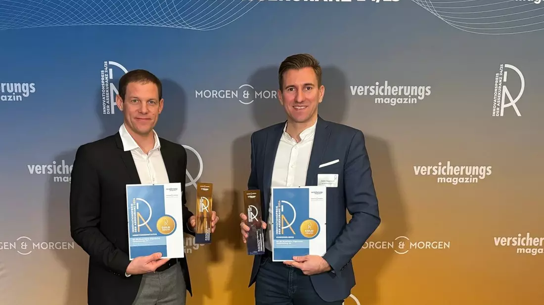 Die Bayerische glänzt beim Innovationspreis der Assekuranz: Zwei Mal Gold und Bronze für wegweisende Innovationen - Bild: presseportal.de