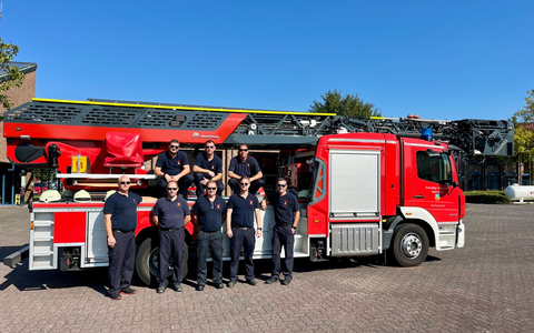 Feuerwehr Goch: Neue Drehleitermaschinisten ausgebildet - Foto: presseportal.de