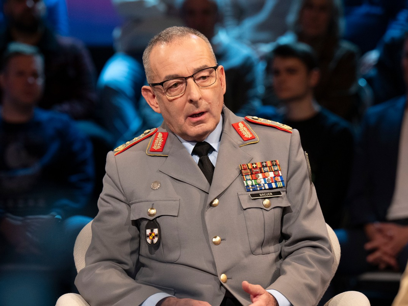 Generalinspektor Breuer bei „maischberger“: DHL-Absturz könnte ein „Test“ von Russland sein - Foto: presseportal.de