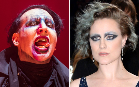 Rocker Marilyn Manson lässt Klage gegen Ex-Freundin Evan Rachel Wood fallen. (Archivfoto)  - Foto: Gateau/Marechal/PA Wire/dpa