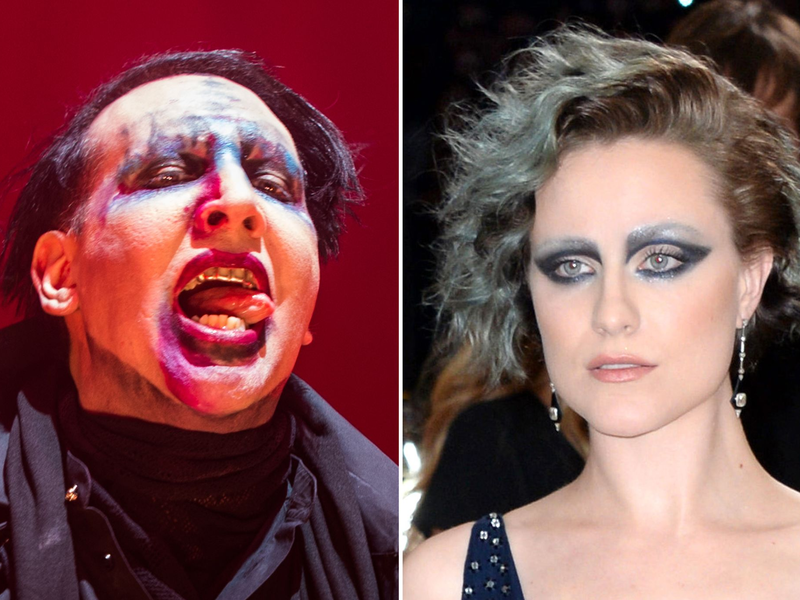 Rocker Marilyn Manson lässt Klage gegen Ex-Freundin Evan Rachel Wood fallen. (Archivfoto)  - Foto: Gateau/Marechal/PA Wire/dpa