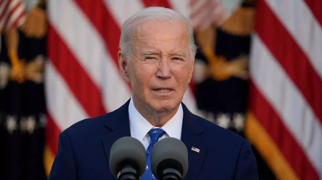 US-Präsident Biden setzt sich auch für eine Waffenruhe in Gaza ein.  - Bild: Manuel Balce Ceneta/AP