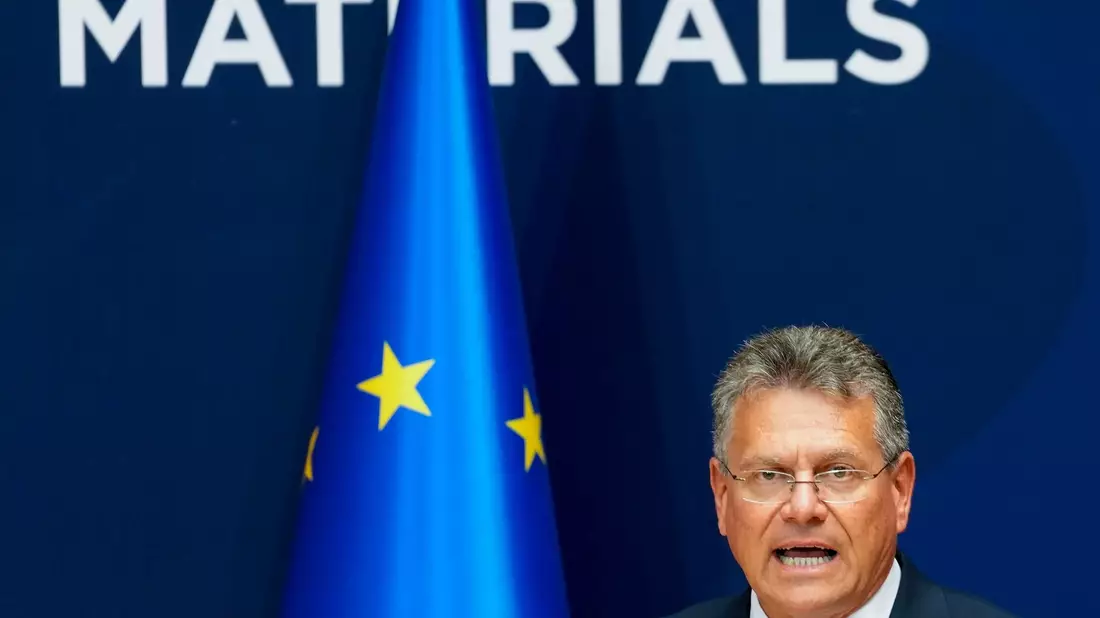 War auch schon für Energie, Raumfahrt, Bildung und Verwaltung zuständig: der Slowake Maros Sefcovic. (Archivbild) - Bild: Darko Vojinovic/AP/dpa