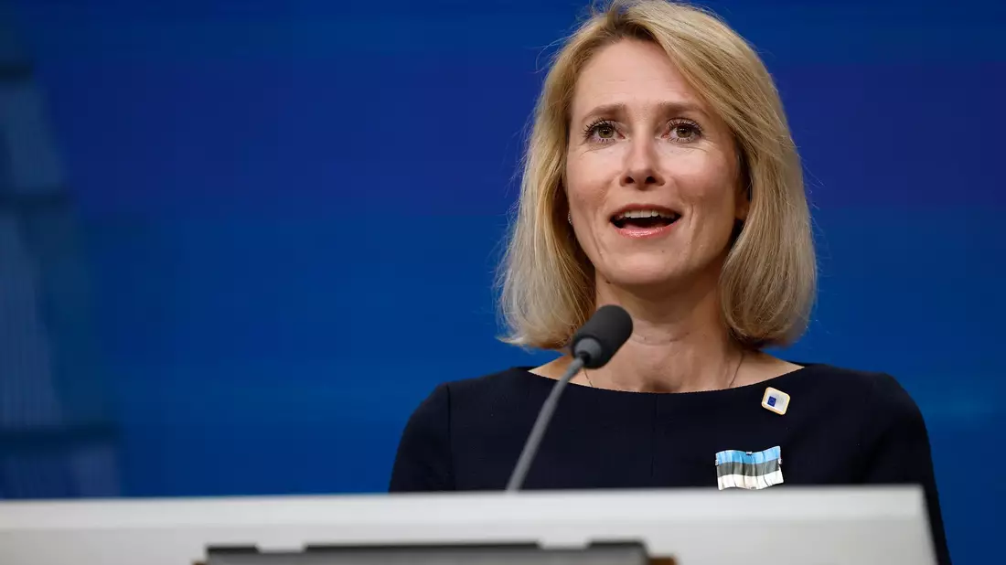 Kaja Kallas dürften schwierige Gespräche bevorstehen- (Archivbild) - Bild: Geert Vanden Wijngaert/AP/dpa