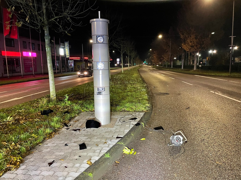 POL-PDTR: Blitzersäule in Trier mutwillig beschädigt - Foto: presseportal.de