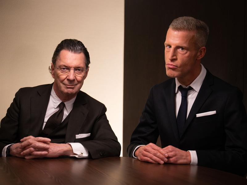 In den 19 Kapiteln des Gesprächsbuches «Kein Grund, gleich so rumzuschreien» sprechen beide Autoren über Gott und die Welt. - Foto: Sebastian Gollnow/dpa