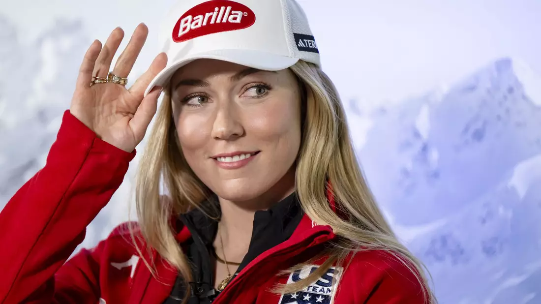 Steht vor einer historischen Marke in der ewigen Weltcup-Siegerliste: Mikaela Shiffrin. - Bild: Jean-Christophe Bott/KEYSTONE/dpa
