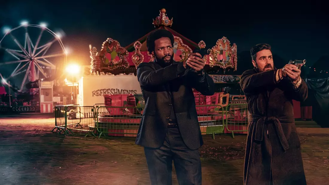 Erste Bilder von der dritten explosiven Staffel des Sky Originals Gangs of London - Bild: presseportal.de