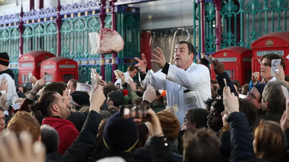 Der Smithfield Market ist einer von Londons historischen Orten. - Bild: Jonathan Brady/PA Wire/dpa