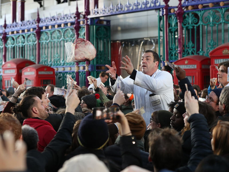 Der Smithfield Market ist einer von Londons historischen Orten. - Foto: Jonathan Brady/PA Wire/dpa