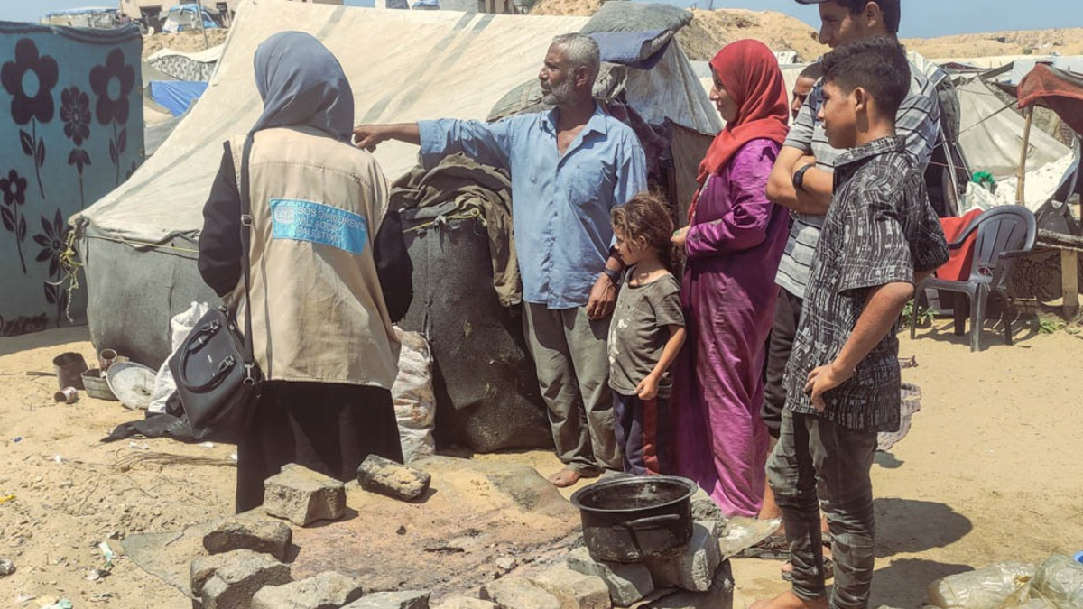 Heftige Regenfälle in Gaza: 