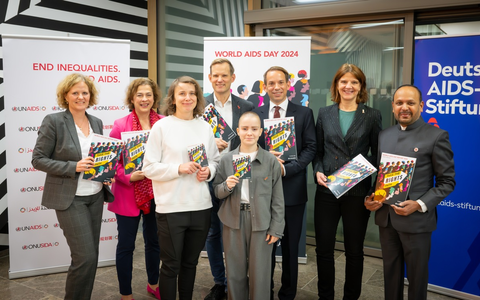 Weltaidstag: Deutsche Aids-Stiftung und UNAIDS Bonn bestärken Partnerschaft / Gemeinsame Veranstaltung in Bonn - Foto: presseportal.de