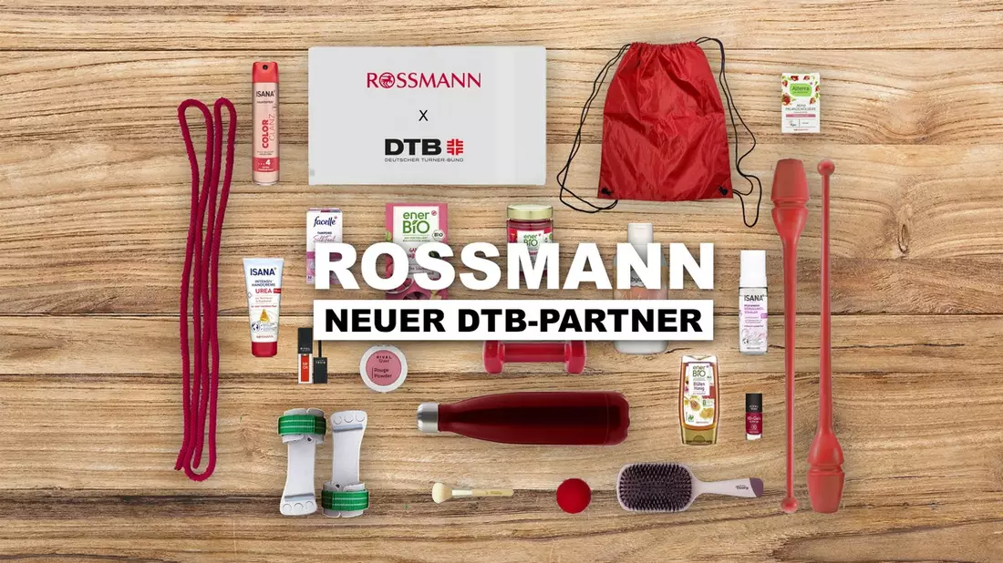 Drogeriemarktkette engagiert sich im Sport / ROSSMANN geht Premiumpartnerschaft mit dem Deutschen Turner-Bund ein - Bild: presseportal.de