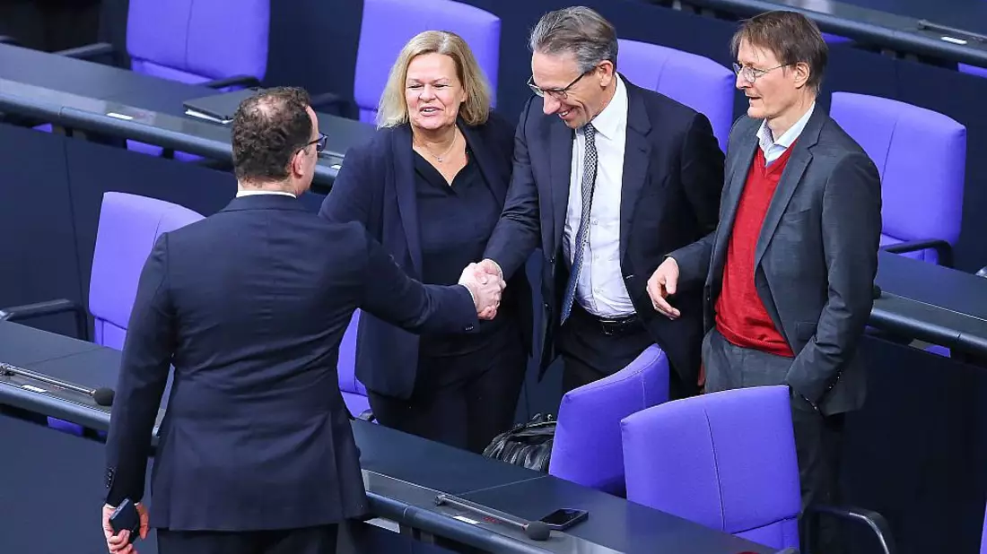 Spahn und SPD-Minister (Archiv) - Bild: über dts Nachrichtenagentur