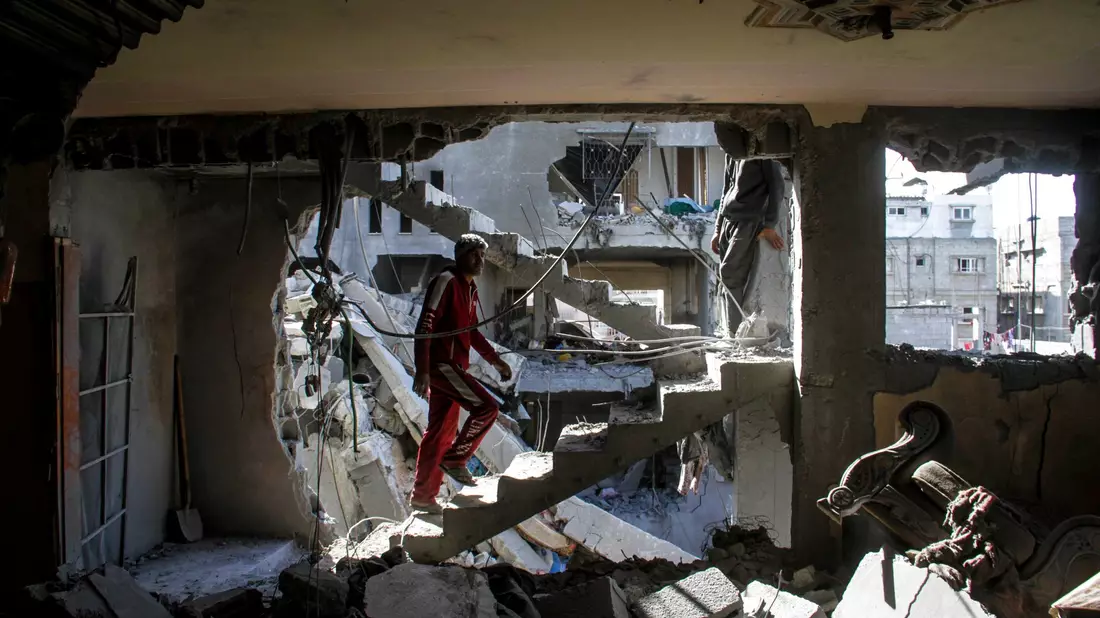 Israels Armee geht in Gaza weiter gegen die Hamas vor. - Bild: Mahmoud Issa/Quds Net News via ZUMA Press/dpa