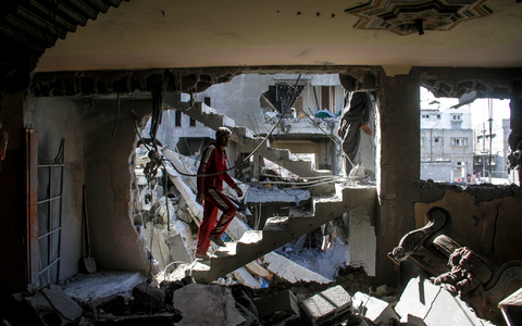 Israels Armee geht in Gaza weiter gegen die Hamas vor. - Foto: Mahmoud Issa/Quds Net News via ZUMA Press/dpa