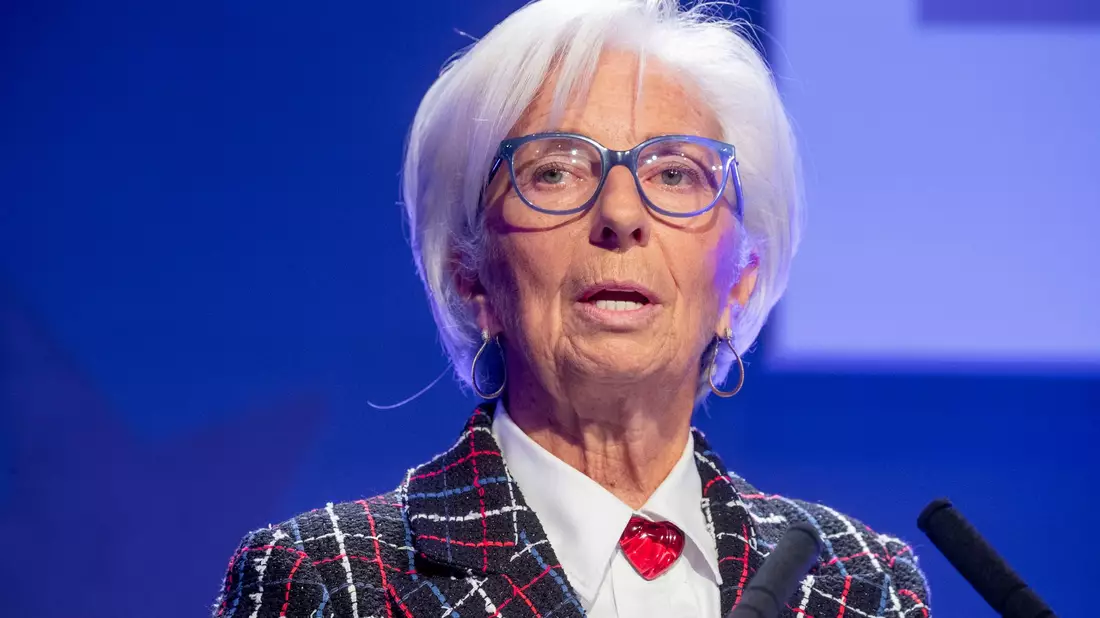 EZB-Präsidentin Lagarde hält nichts von einer Vergelltungsstrategie gegen US-Zölle. (Archivbild)  - Bild: Helmut Fricke/dpa