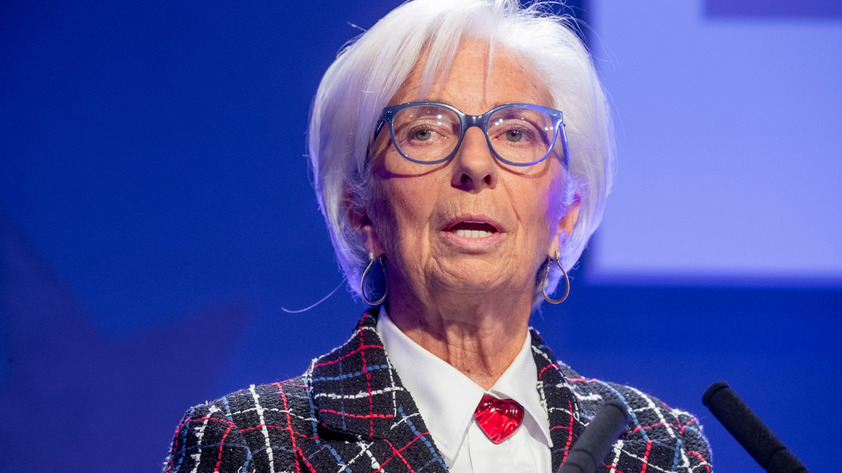 EZB-Präsidentin Lagarde hält nichts von einer Vergelltungsstrategie gegen US-Zölle. (Archivbild)  - Foto: Helmut Fricke/dpa