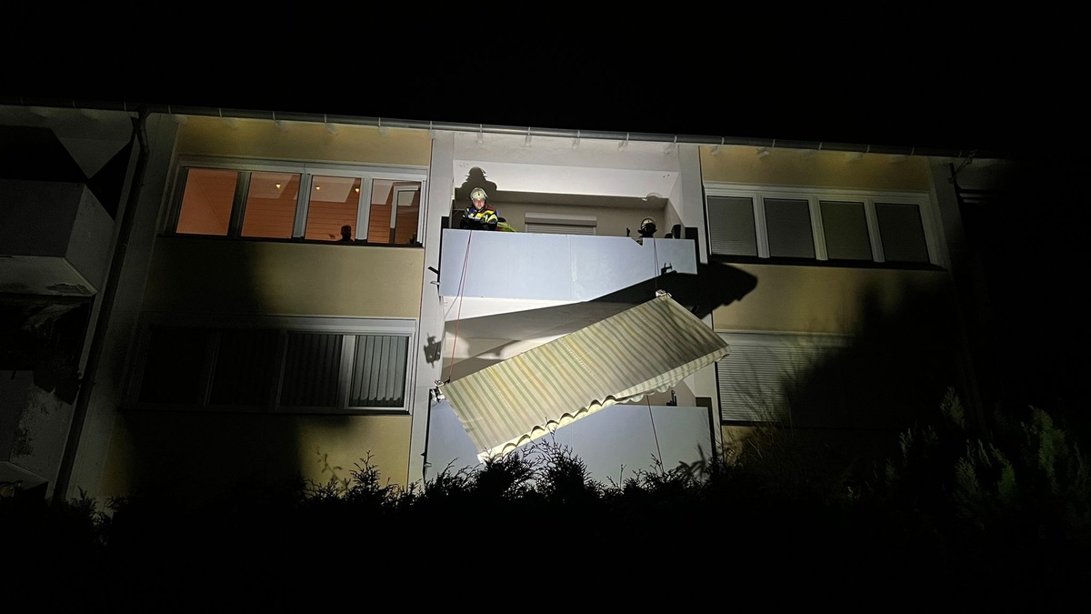 FW Celle: Wetterbedingte Einsätze in Celle - Sturmtief 