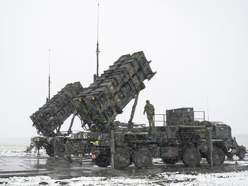 Bereits 2023 hatte Bundeswehr Patriot-Luftabwehrsysteme in Polen stationiert. Jetzt soll es eine Neuauflage geben. - Foto: Sebastian Kahnert/dpa