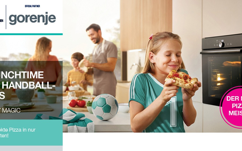 Crunchtime für Handballfans: Gorenje ist erstmals offizieller Partner der Women's EHF EURO 2024 - Foto: presseportal.de