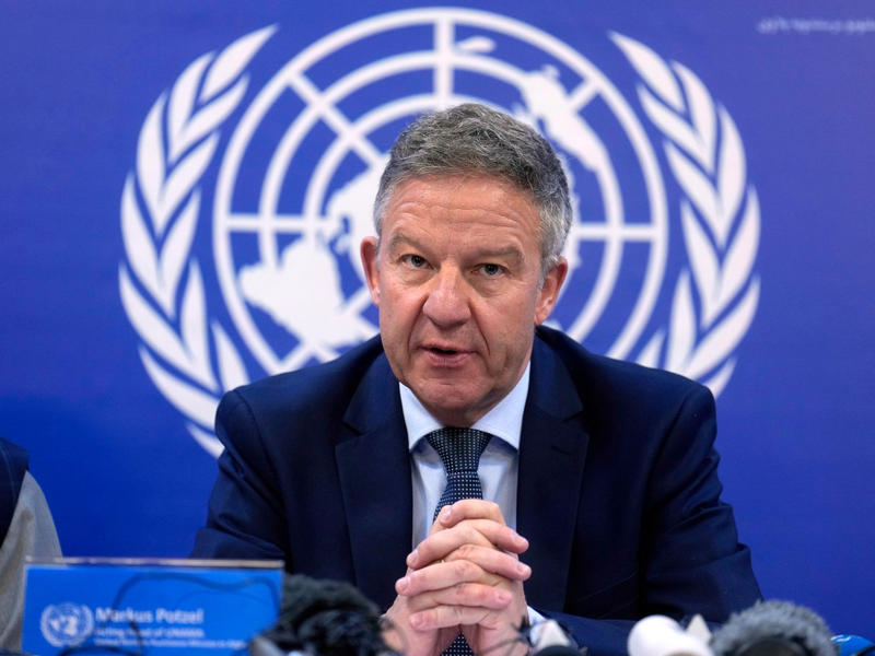 Botschafter Potzel soll sich in Teheran vor allem um die Überführung des Leichnams des hingerichteten Djamshid Sharmahd kümmern. - Foto: Ebrahim Noroozi/AP/dpa