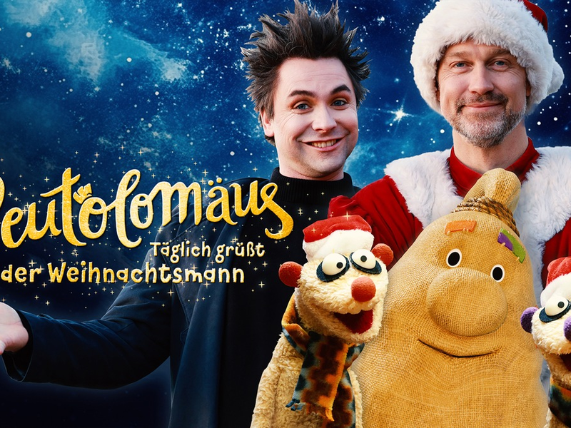 Wayne Carpendale in Beutolomäus - Täglich grüßt der Weihnachtsmann / Neues Beuto-Abenteuer ab 3. Dezember 2024 bei KiKA - Foto: presseportal.de