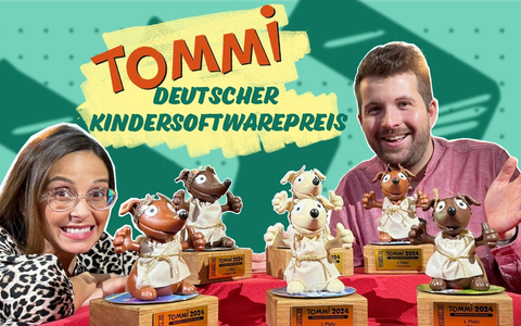 KiKA präsentiert TOMMI 2024 und die besten Spiele und Apps / Preisverleihung am 1. Dezember 2024 im Medienmagazin Team Timster - Foto: presseportal.de KiKA präsentiert TOMMI 2024 und die besten Spiele und Apps / Preisverleihung am 1. Dezember 2024 im Medienmagazin Team Timster - Foto: presseportal.de