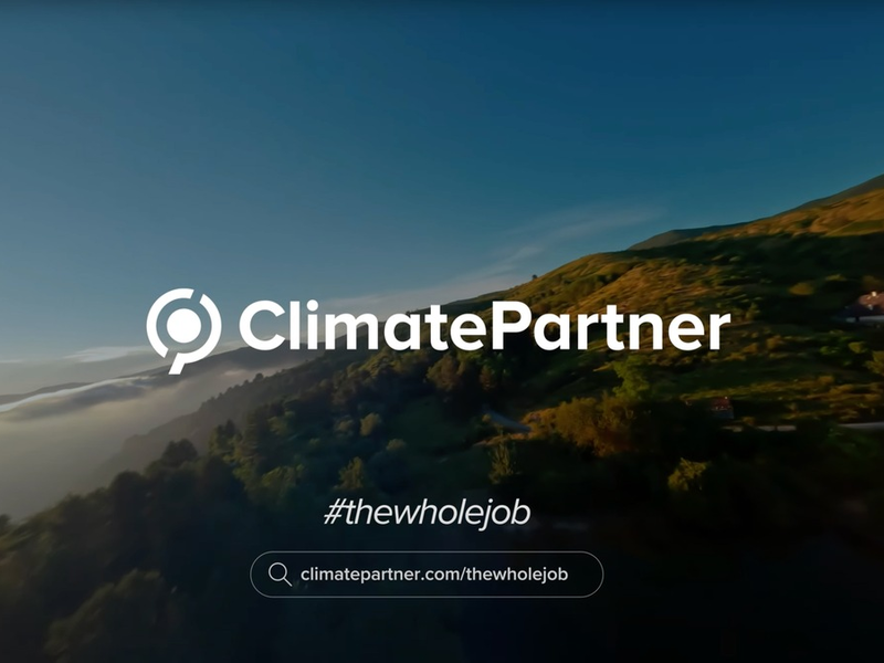 ClimatePartner zeigt mit Kampagne #thewholejob, wie ganzheitlicher Klimaschutz gelingt - Foto: presseportal.de