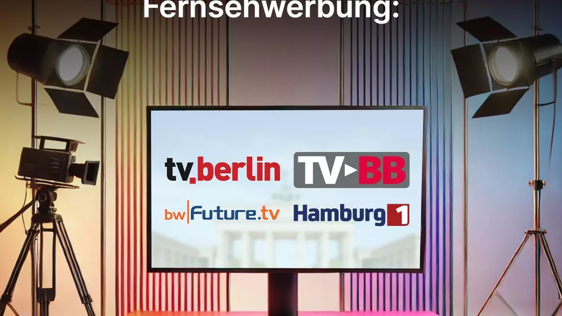 KiVVON Media GmbH: Offizieller Vermarktungspartner für TV Berlin, Hamburg 1, bw future.tv und TV-BB - Produktion und regionale Fernsehwerbung aus einer Hand - Bild: presseportal.de
