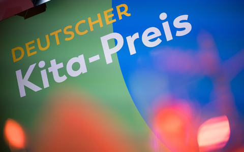 Die Kinder der Gewinner-Kita aus Sachsen haben bereits Pläne für das Preisgeld. - Foto: Sebastian Christoph Gollnow/dpa
