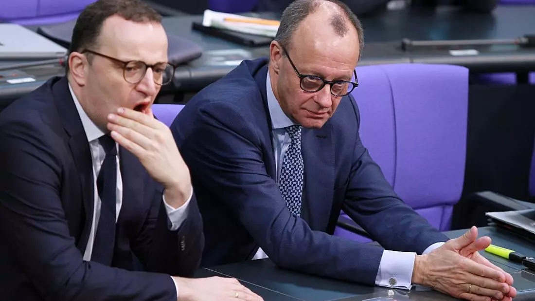 Jens Spahn und Friedrich Merz (Archiv) - Bild: über dts Nachrichtenagentur