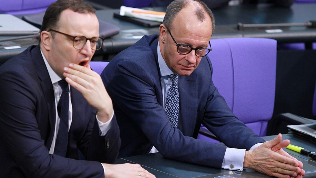 Jens Spahn und Friedrich Merz (Archiv) - Foto: über dts Nachrichtenagentur