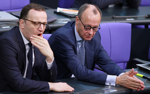 Jens Spahn und Friedrich Merz (Archiv) - Foto: über dts Nachrichtenagentur
