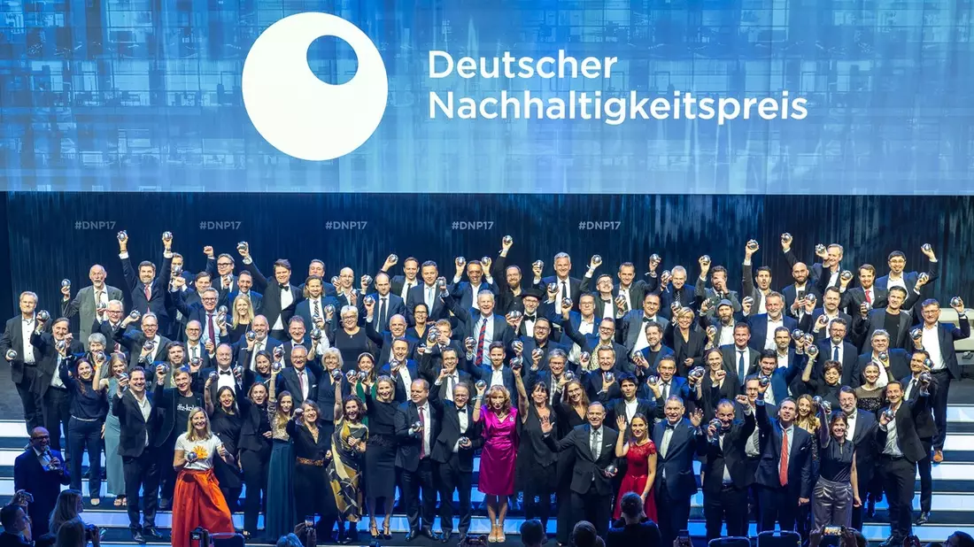 Taktgeber des Wandels: 17. Deutscher Nachhaltigkeitspreis für Unternehmen in Düsseldorf verliehen - Bild: presseportal.de