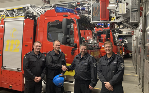 FW Tönisvorst: Weiterbildung zur Führungskraft - Timm Tüffers ist neuer Gruppenführer bei der Feuerwehr Tönisvorst - Foto: presseportal.de