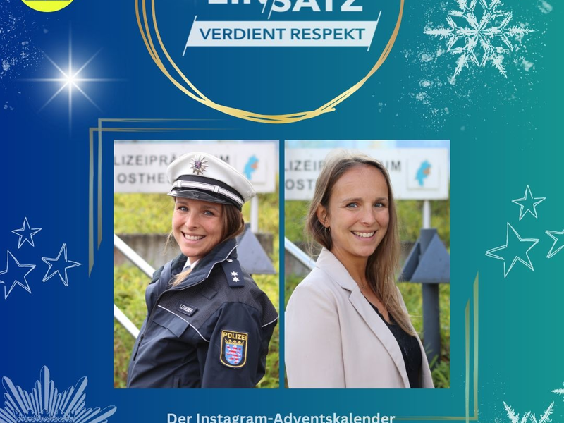 POL-OH: Menschen hinter der Uniform - Der Instagram-Adventskalender der @polizei_oh - Foto: presseportal.de
