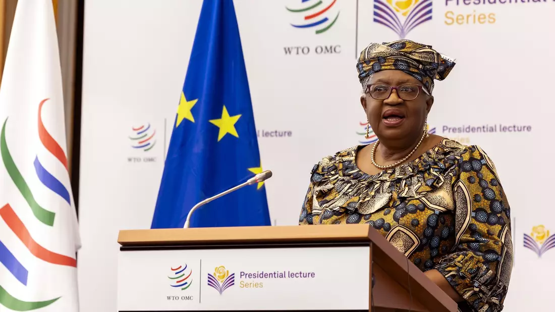Ngozi bleibt weitere vier Jahre WTO-Chefin (Archivbild) - Bild: Salvatore Di Nolfi/KEYSTONE/dpa