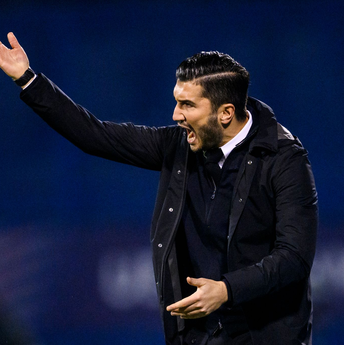 Serhou Guirassy, hier beim Torjubel in Zagreb, ist wieder fit für die BVB-Startelf und das Torjägerduell mit Bayerns Harry Kane. - Foto: Tom Weller/dpa