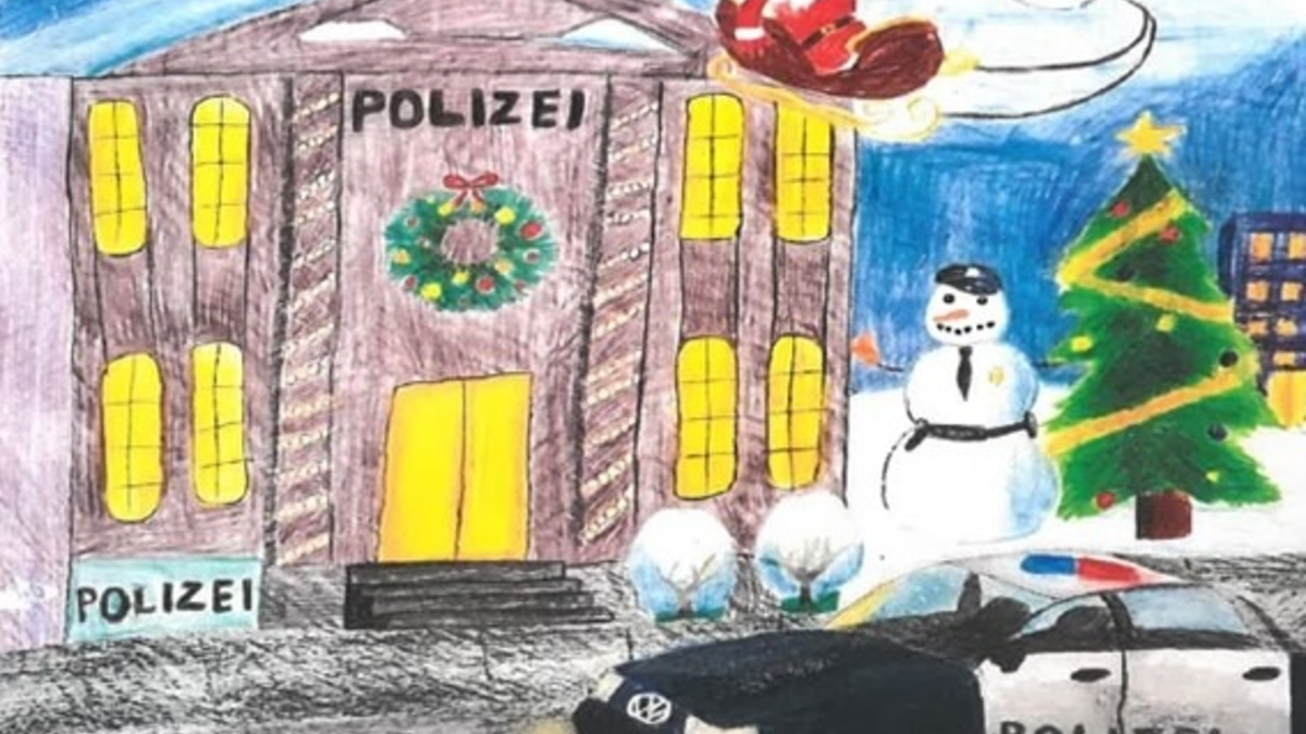 POL-CUX: Die Polizei rettet Weihnachten - Alljährlicher Malwettbewerb der Polizeiinspektion Cuxhaven (Foto im Anhang) - Foto: presseportal.de