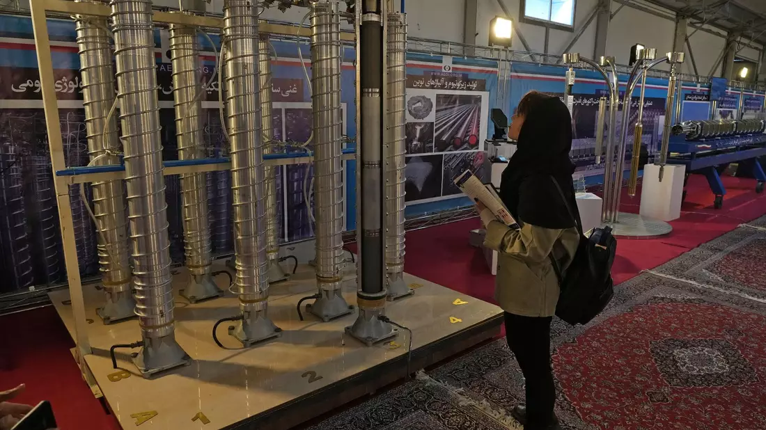 Iran strebt nach eigenen Angaben nicht nach Atomwaffen (Archivbild) - Bild: Vahid Salemi/AP