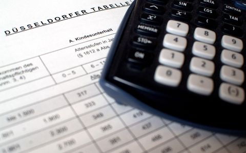 Oberlandesgericht veröffentlicht neue Düsseldorfer Tabelle. (Symbolbild)  - Foto: picture alliance / dpa