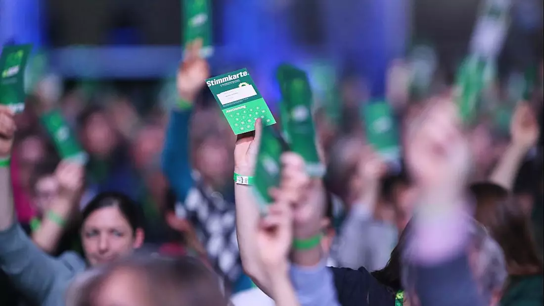 Abstimmung auf Grünen-Parteitag (Archiv) - Bild: über dts Nachrichtenagentur