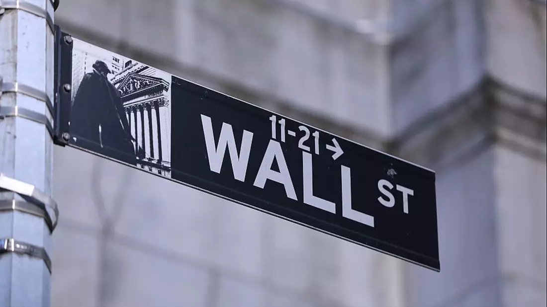 Straßenschild der Wall Street (Archiv) - Bild: über dts Nachrichtenagentur