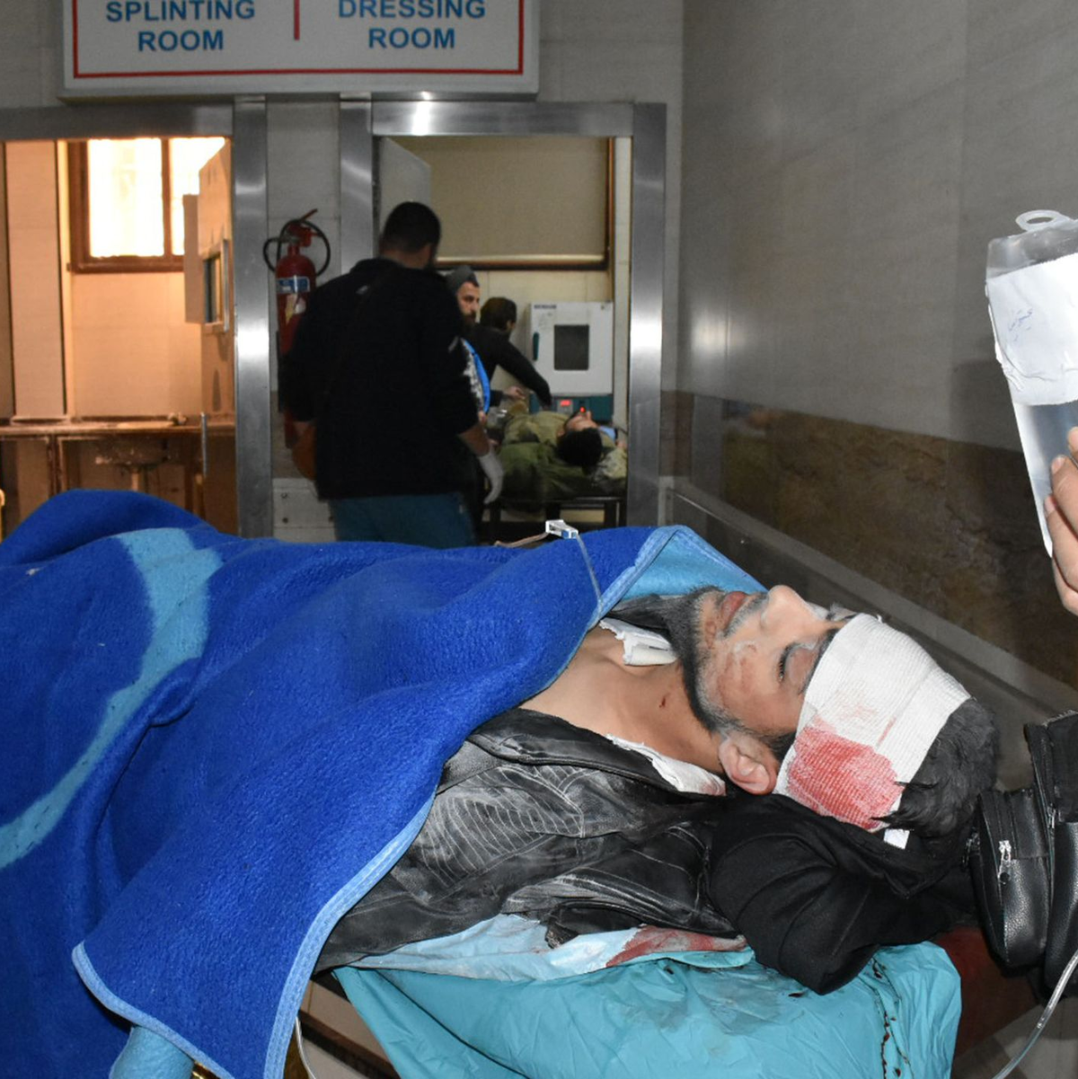 Bei den Kämpfen wurden Dutzende Menschen getötet.  - Foto: Stringer/XinHua/dpa