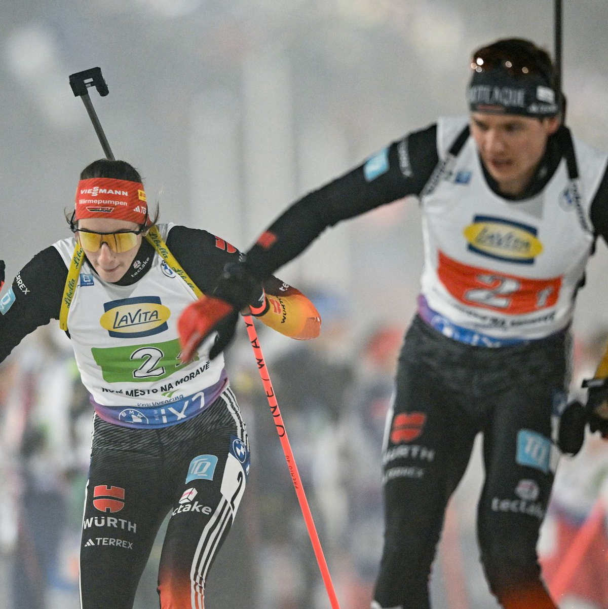 Bangen um Laura Dahlmeier. (Archivbild)  - Foto: Hendrik Schmidt/dpa