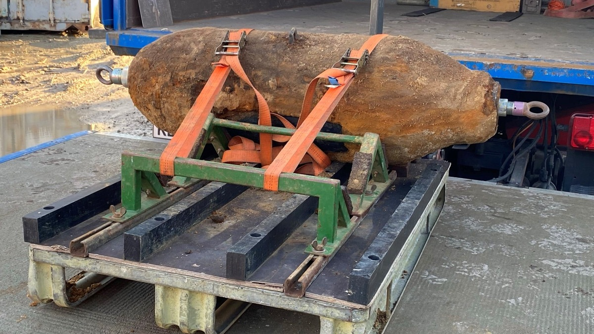 FW Hannover: Kampfmittelbeseitigung in der Landeshauptstadt Hannover erfolgreich abgeschlossen - Foto: presseportal.de