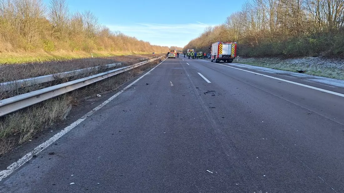 POL-PDPS: Schwerer Verkehrsunfall auf der Autobahn - Bild: presseportal.de