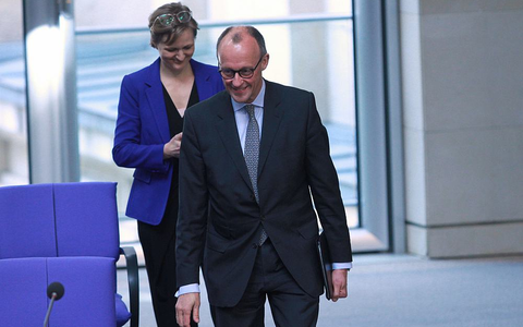 Franziska Brantner und Friedrich Merz (Archiv) - Foto: über dts Nachrichtenagentur