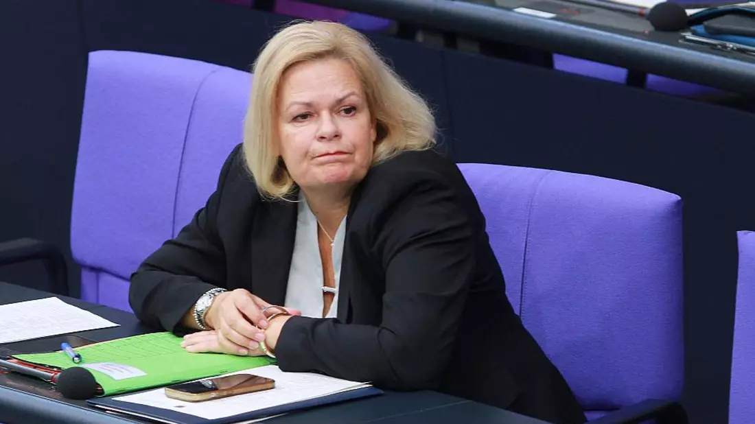 Nancy Faeser (Archiv) - Bild: über dts Nachrichtenagentur